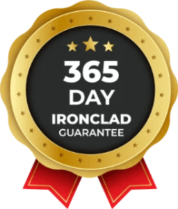 Try VolcaBurn risk-free with our 365-day satisfaction guarantee